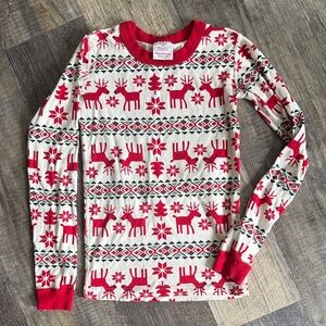 Hanna Andersson holiday Christmas pj top